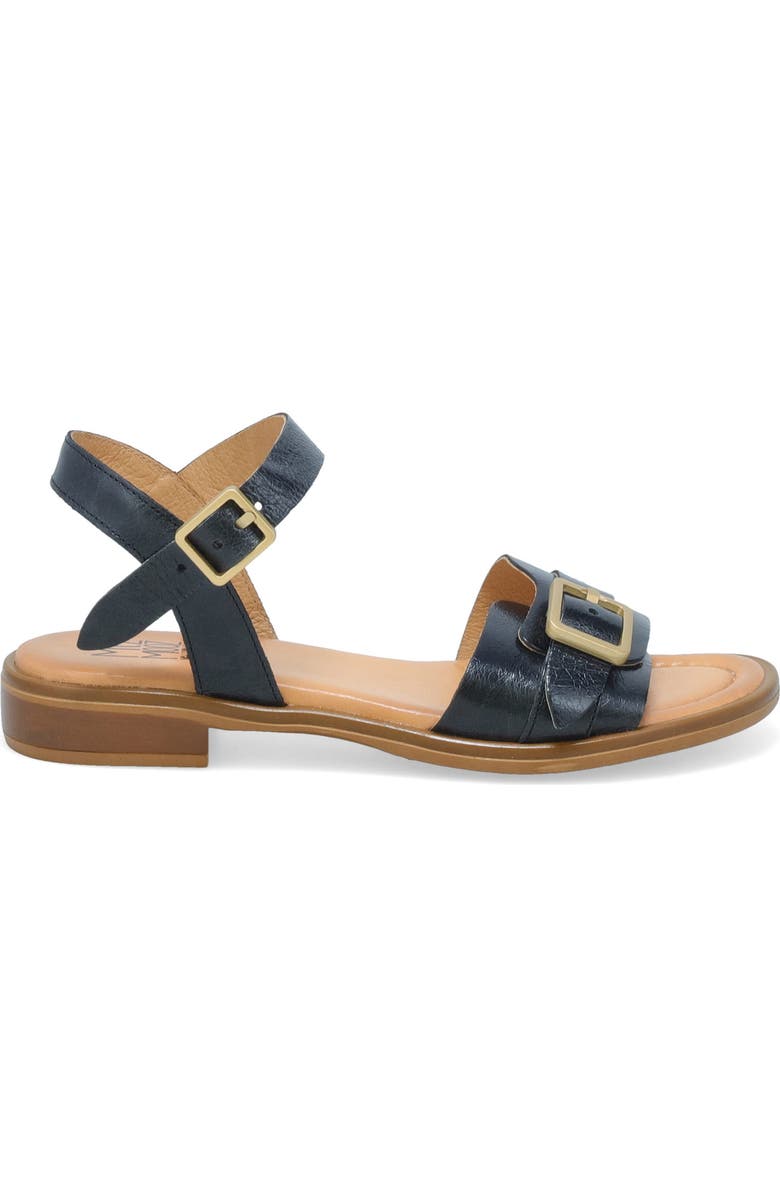 Miz Mooz Symone Ankle Strap Sandal, Alternate, color, Black
