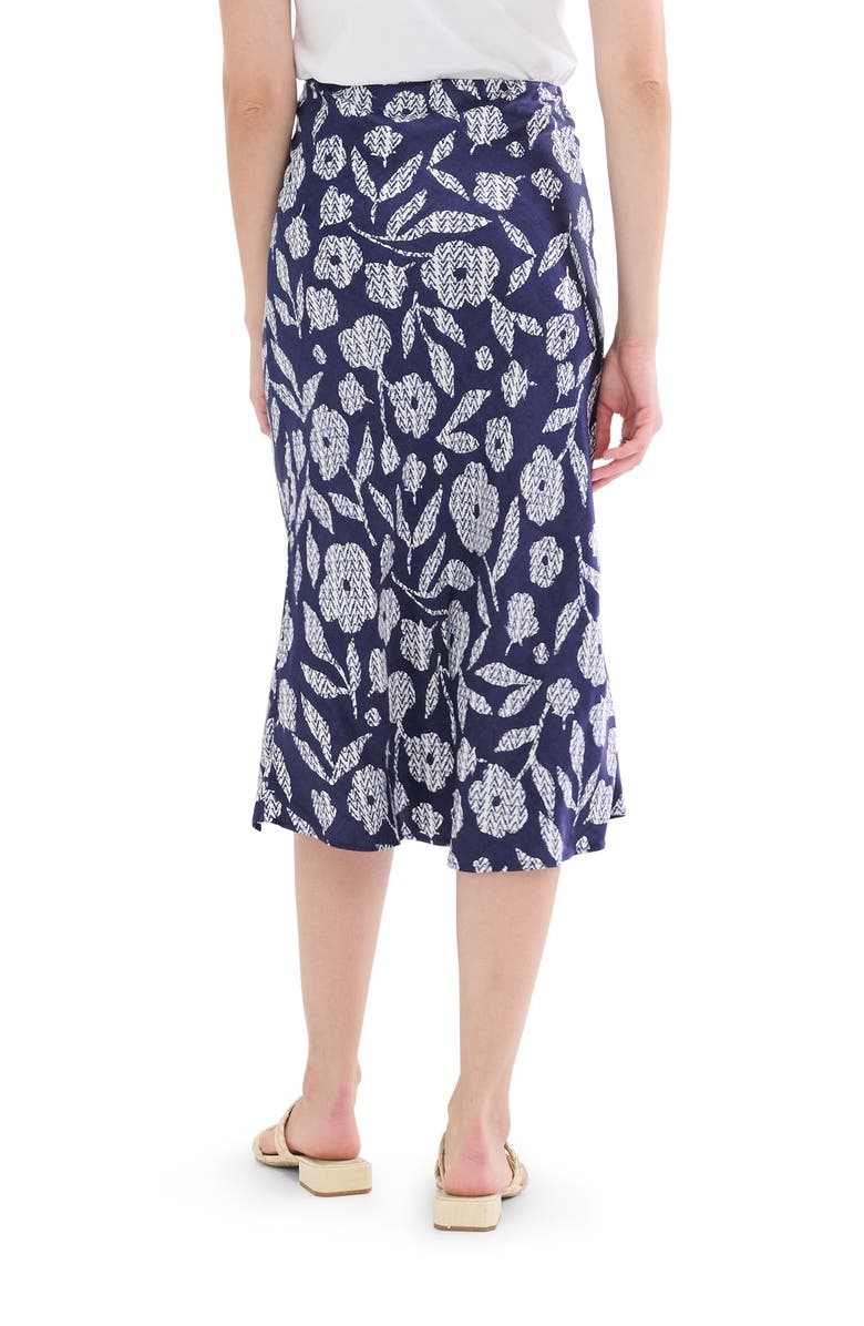 Hatley Grace Floral Woven Midi Skirt, Alternate, color, 