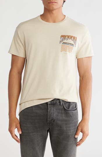 Alpha Collective Sequoia National Park Cotton Graphic T-shirt