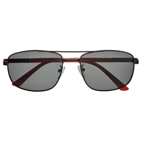Breed Gotham Polarized Sunglasses In Black/black
