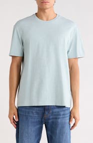 Calvin Klein Classic Fit Heathered Stretch Cotton Piqué T-Shirt