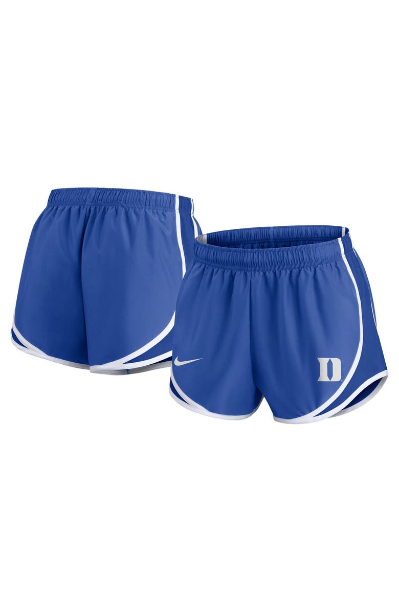 Nike Women's Nike Royal Duke Blue Devils Primetime Tempo Performance Shorts, Main, color, Royal