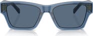 Tory Burch 53mm Rectangular Sunglasses