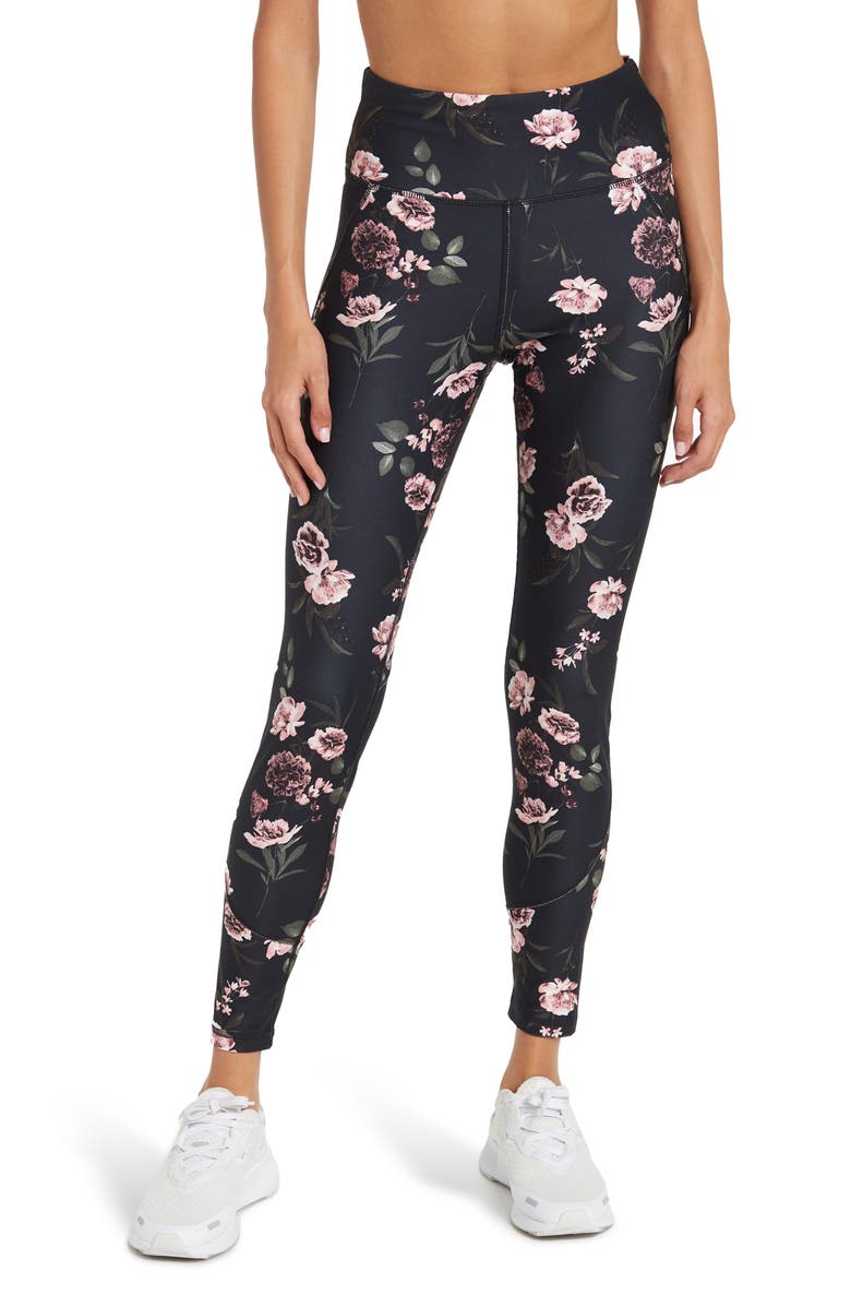 MARIKA Heart De Lux High Waist Crop Leggings, Main, color, 