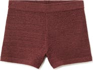 MANGO Fitted Knit Shorts