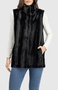 Lyla Grant Fur-Free Mink (Faux Fur) Reversible Vest