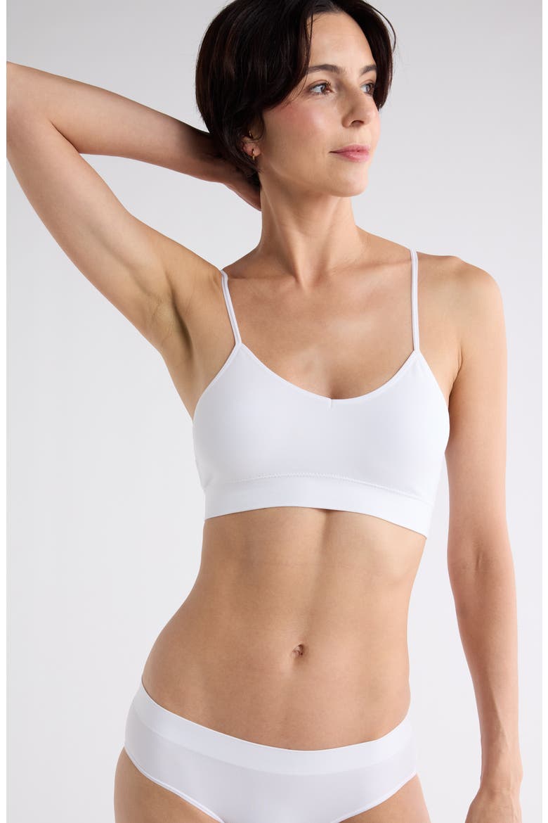 Assorted 3-Pack Everyday Bralettes, Alternate, color, WHITE MULTI