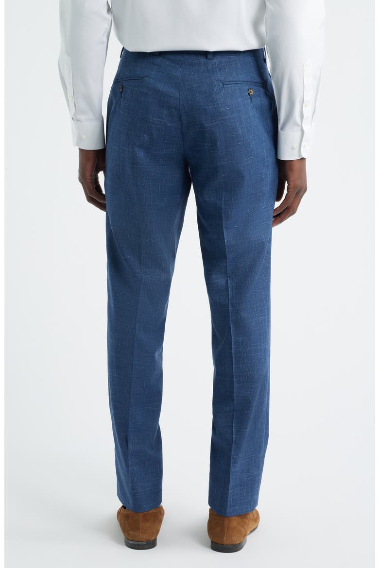 Patrick Tropical Wool, Silk & Linen Blend Pants, Alternate, color, BLUE
