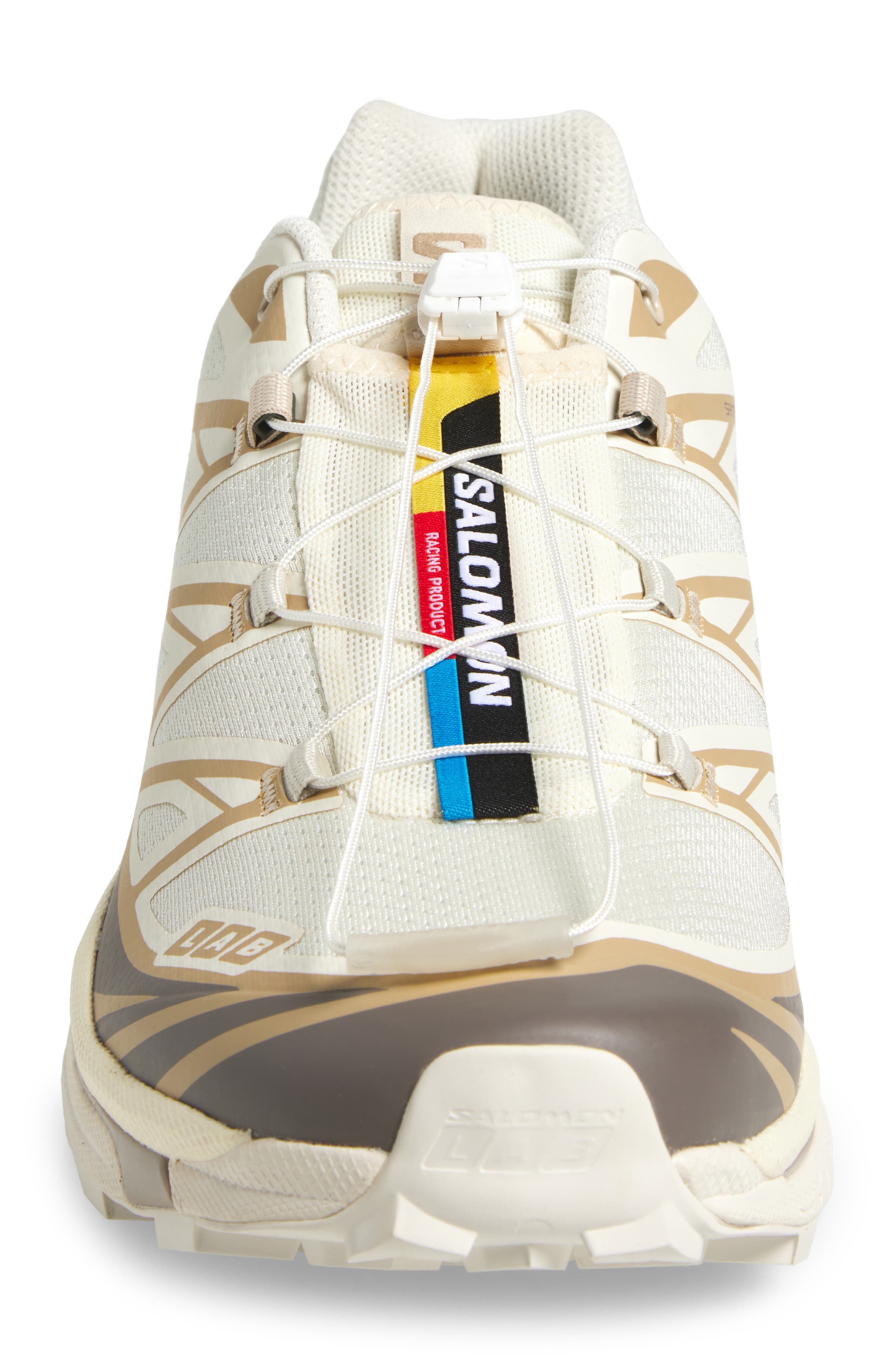 Salomon Gender Inclusive XT-6 Sneaker, Alternate, color, Vanilla Ice