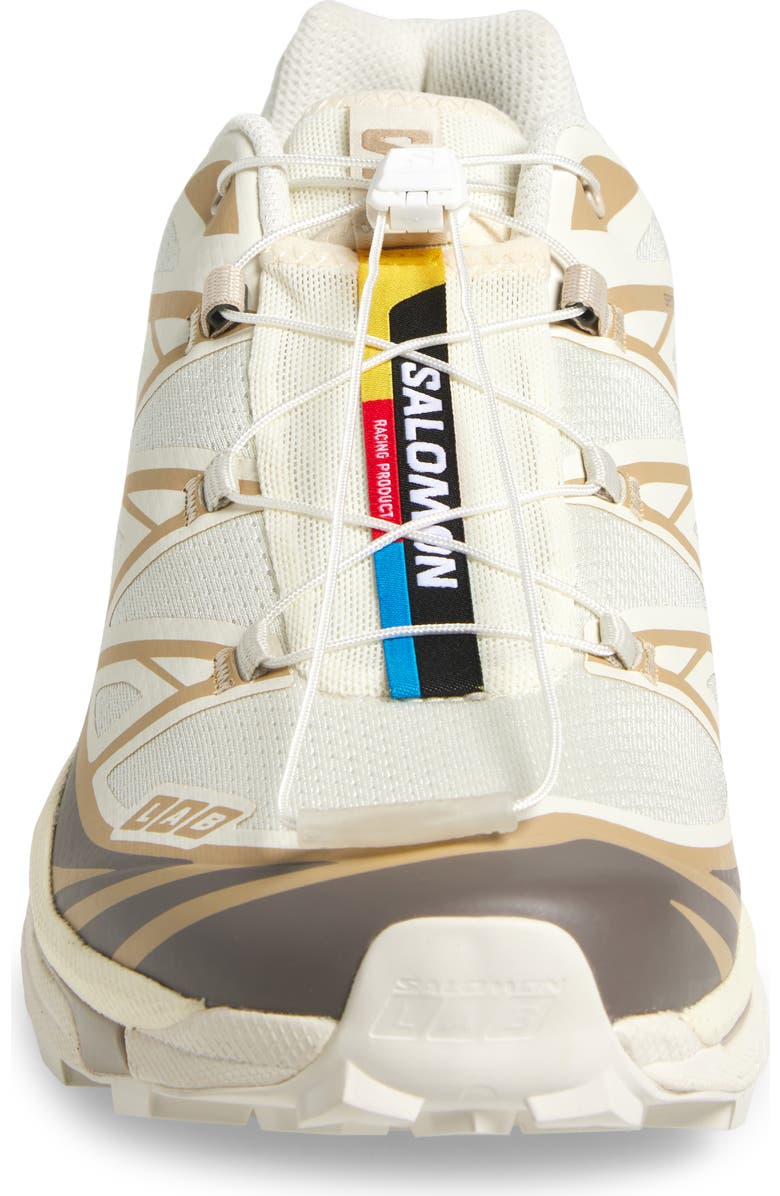 Salomon Gender Inclusive XT-6 Sneaker, Alternate, color, Vanilla Ice
