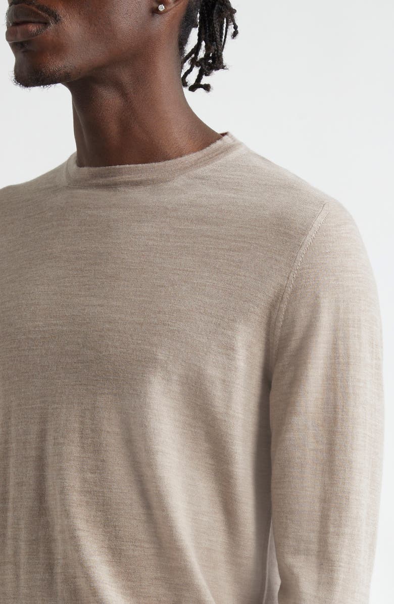 ISAIA Wool Crewneck Sweater, Alternate, color, 