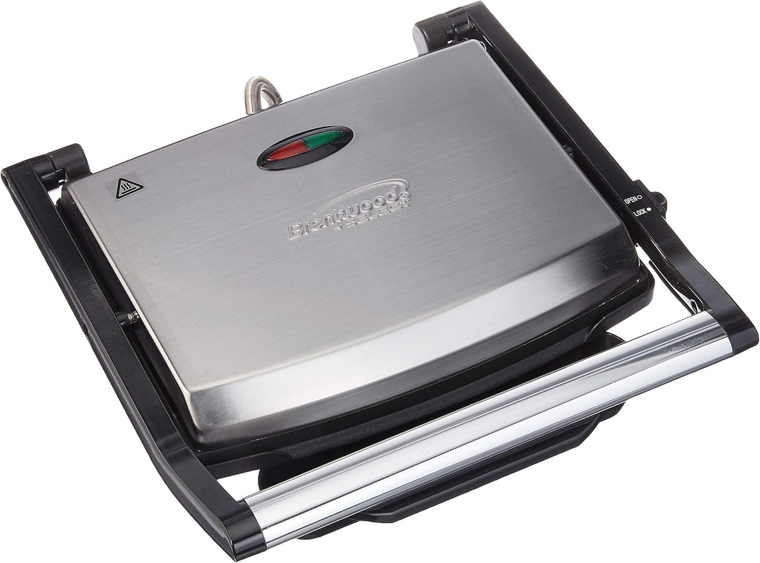 selected BLACK AND STAINLESS STEEL
