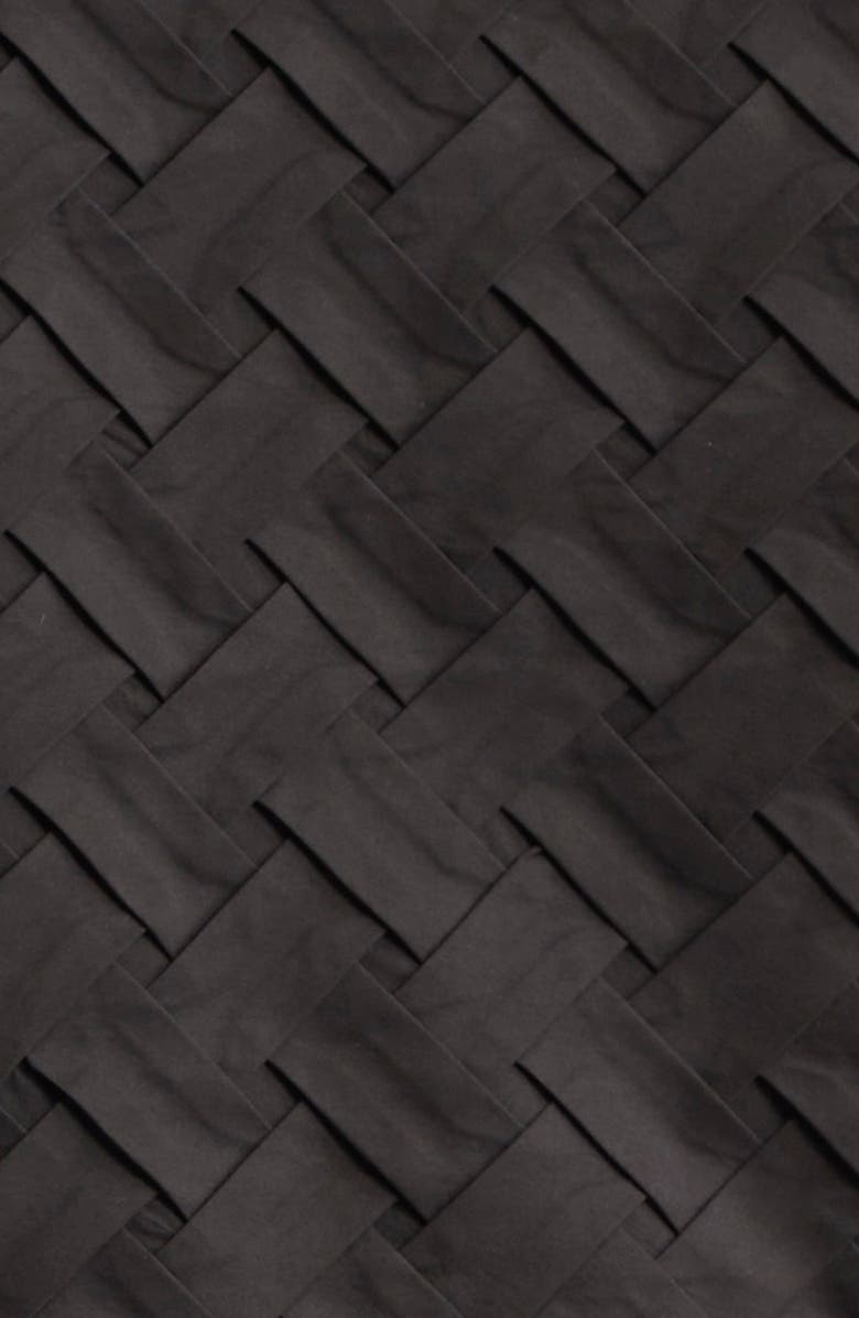 Emporio Armani Faux Woven Suede Puffer Jacket, Alternate, color, 