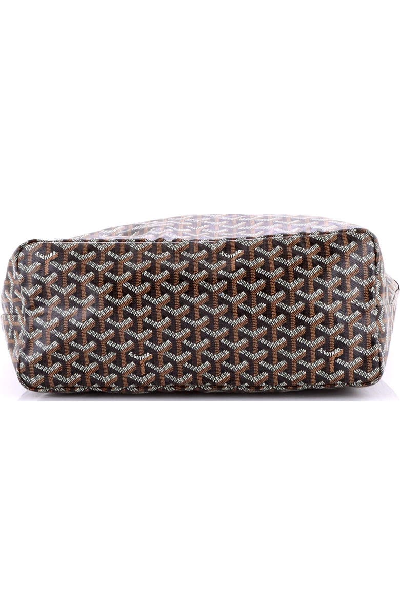 Pre-Owned Goyard Saint Louis Tote Coated Canvas PM, Alternate, color, Black