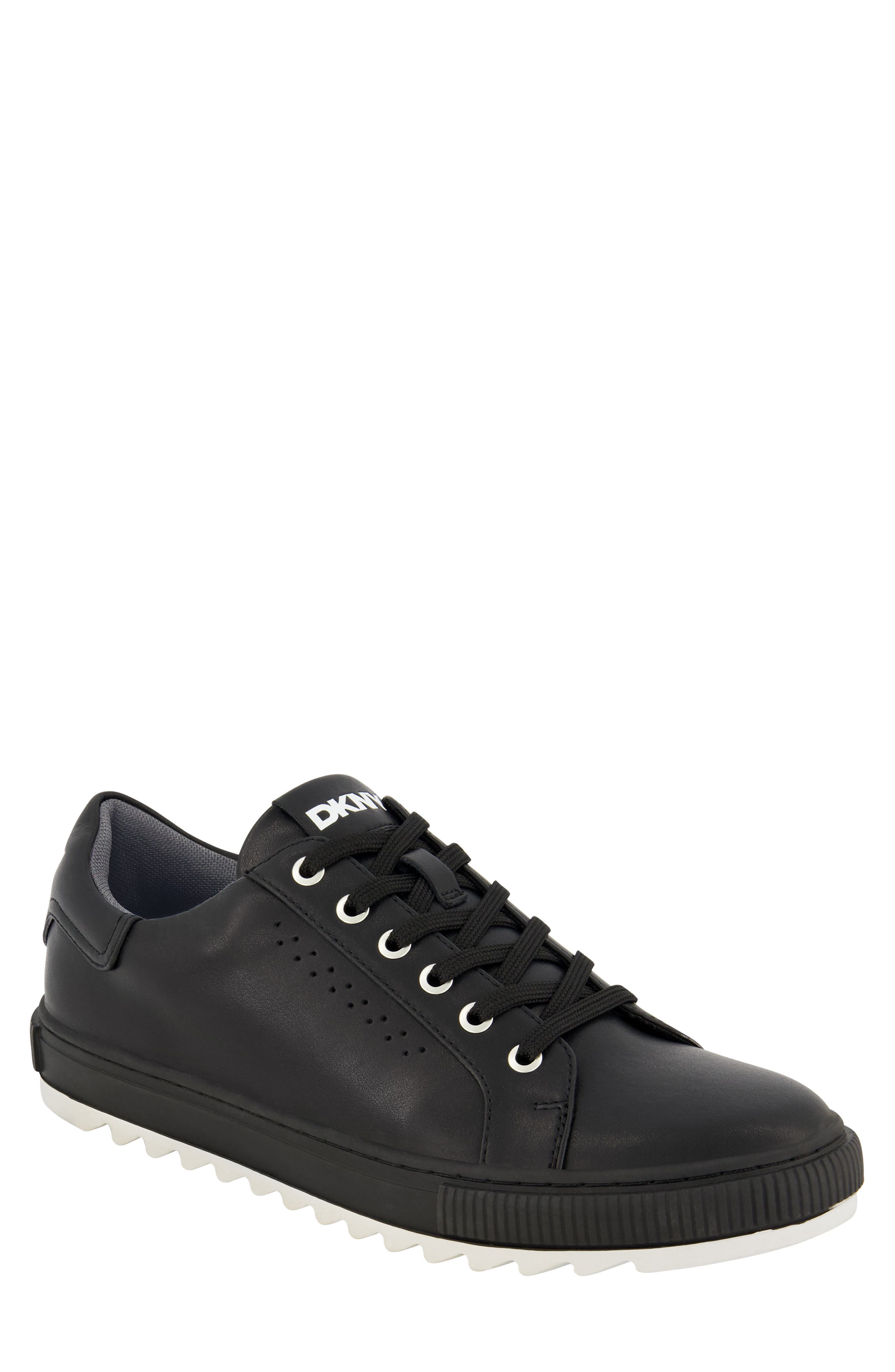 DKNY Perforated Low Top Sneaker, Main, color, 