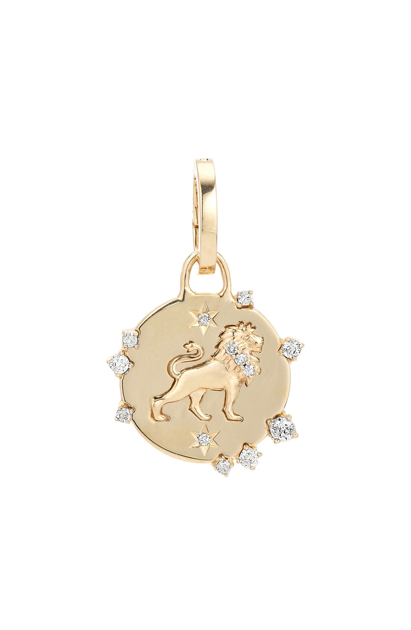 14K YELLOW GOLD-LEO