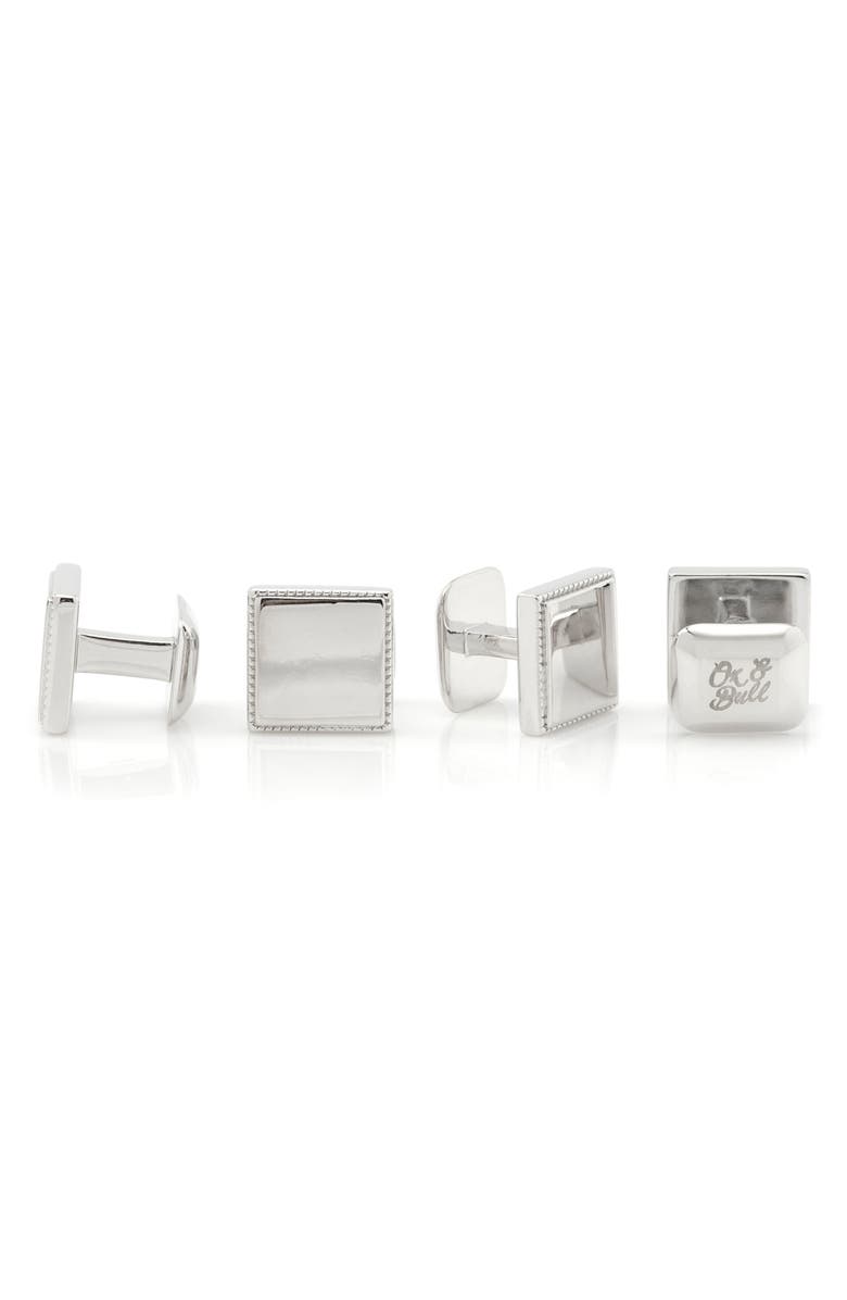 Cufflinks, Inc. Sterling Silver Cuff Links, Alternate, color,
