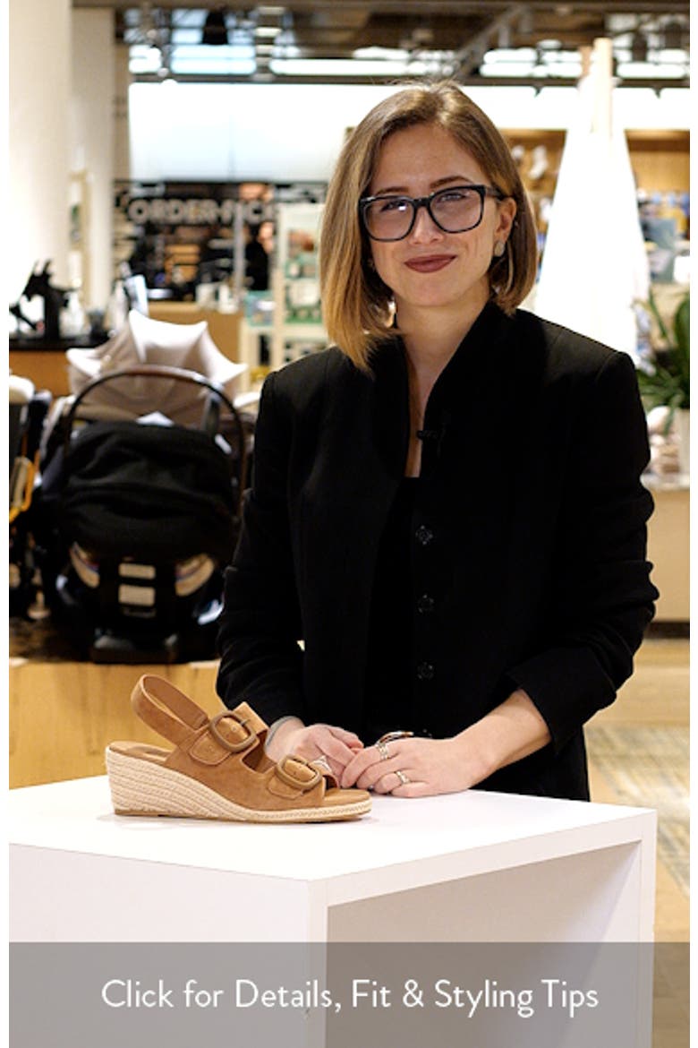 Vadylin Platform Wedge Slide Sandal video