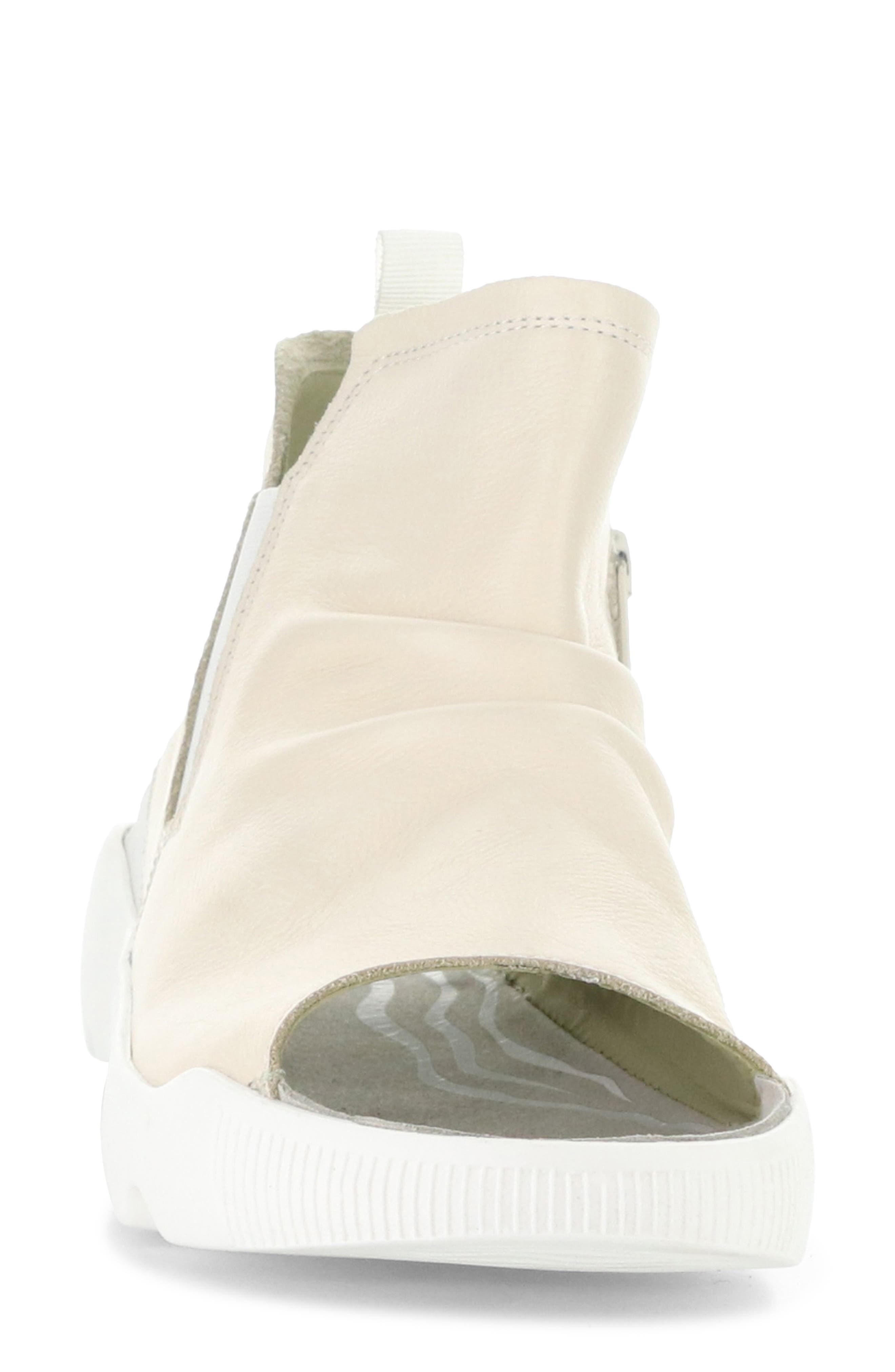 Wish Platform Wedge Sandal, Alternate, color, CREAM