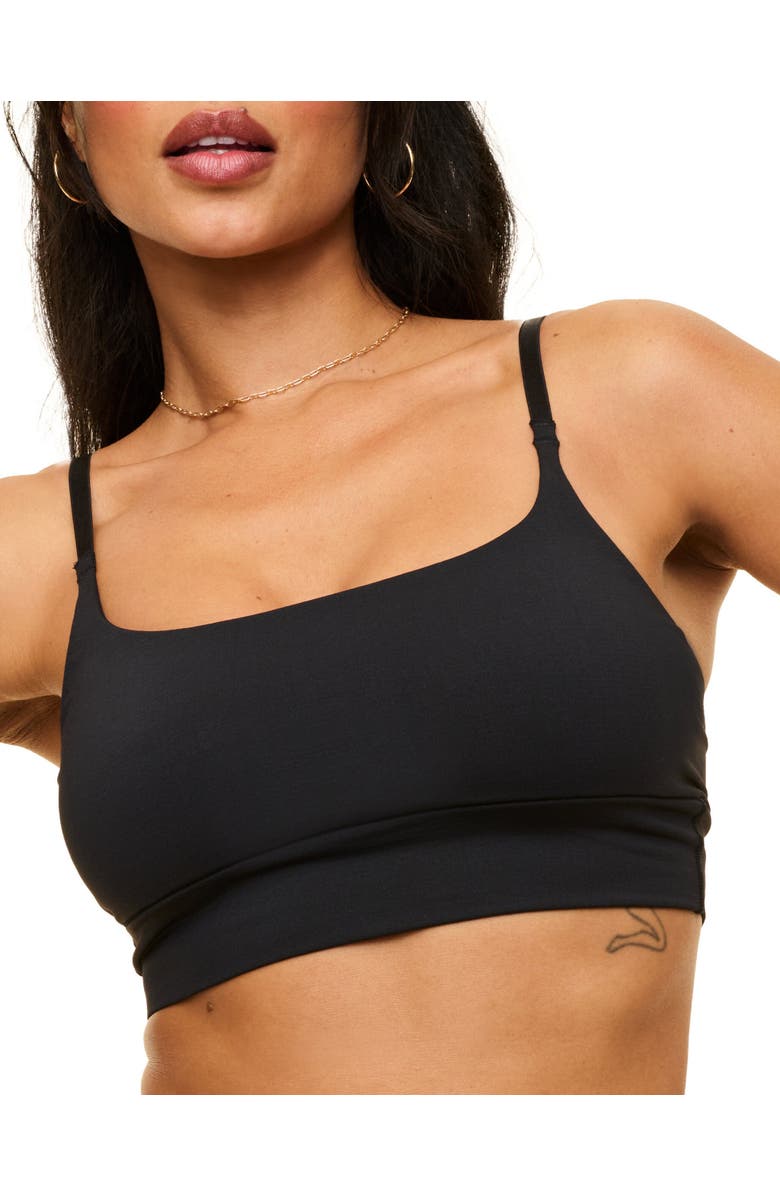 Coolibrium The Contour Bralette Bra, Main, color, Black