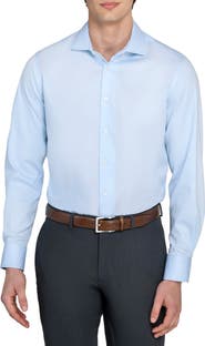 W.R.K Slim Fit Solid Reworked Dress Shirt