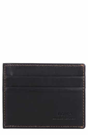 Leather Front Pocket Money Clip Wallet
