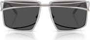Prada 58mm Irregular Sunglasses