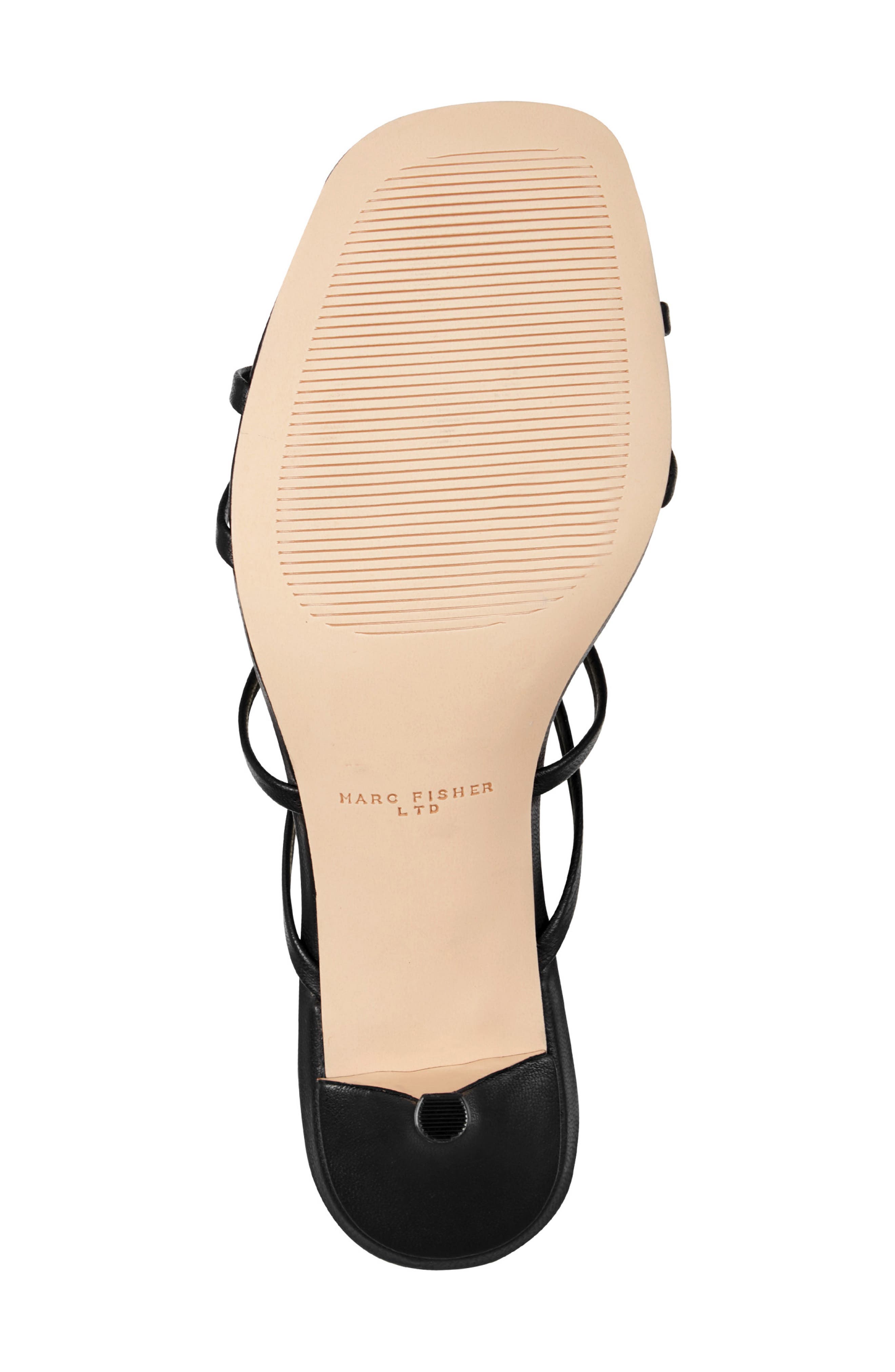 Marc Fisher LTD Baizel Strappy Slide Sandal, Alternate, color, Black