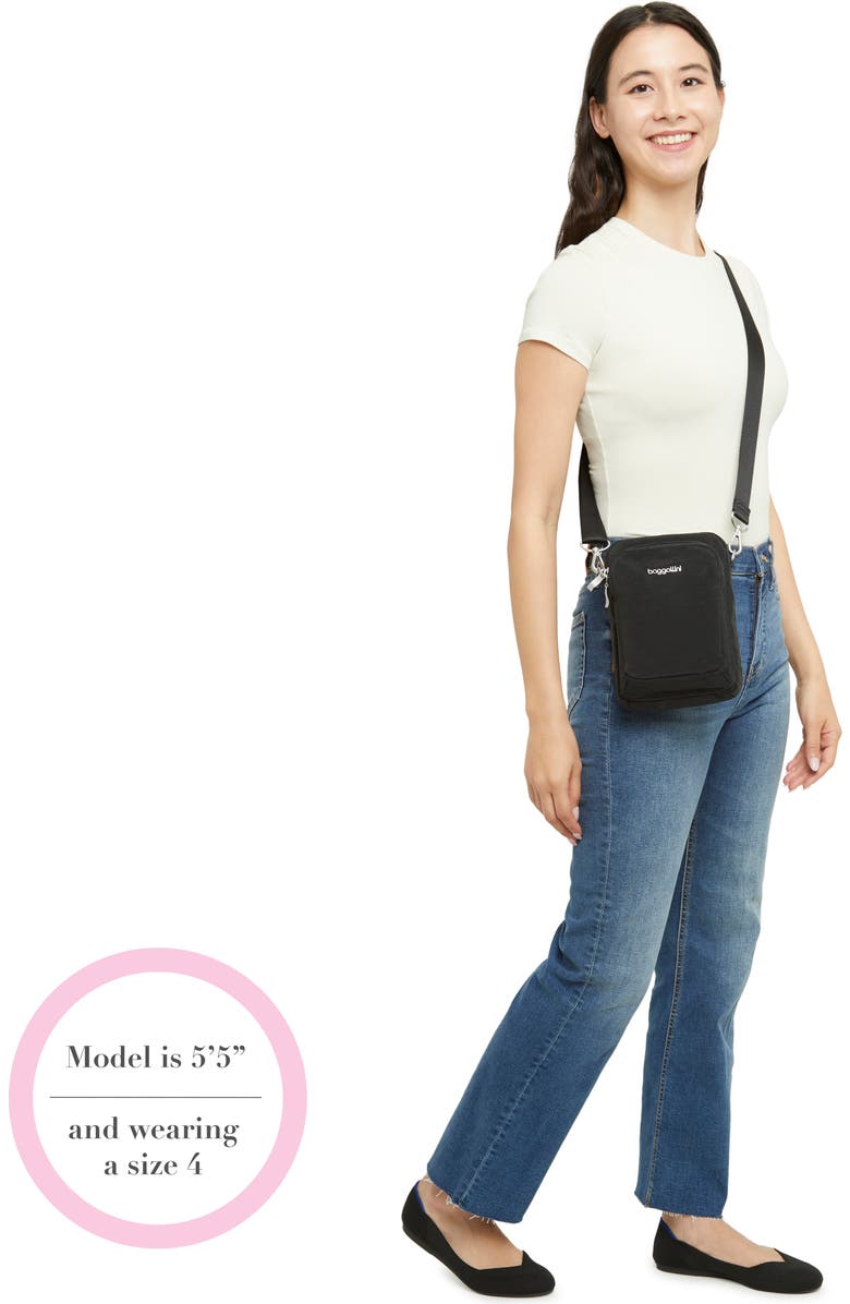 BAGGALLINI Modern Everywhere Explorer Small Crossbody Bag, Alternate, color, Black