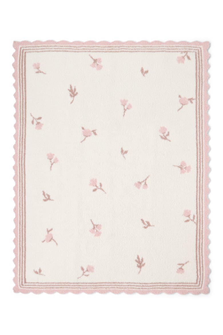 Heirloom Floral Blanket, Main, color, DUSTY ROSE MULTI