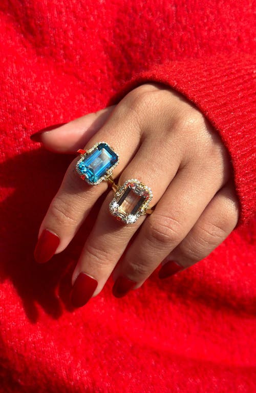 Goshwara Gossip Emerald Cut Ring In Gold