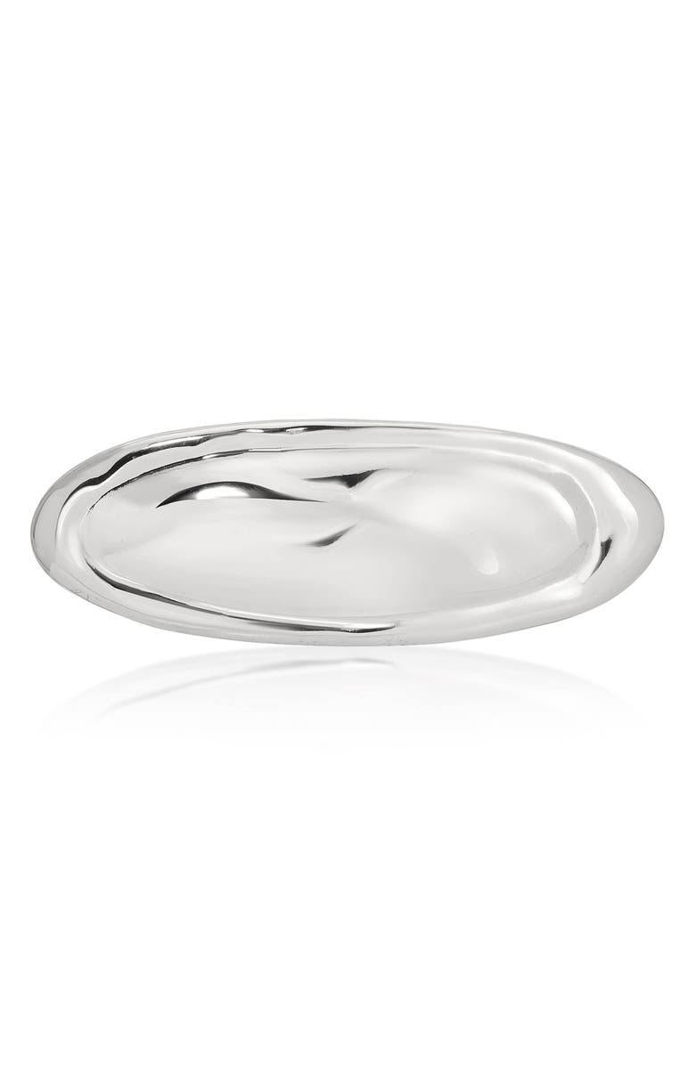 Ettika Luxe Hair Barette, Main, color, Silver