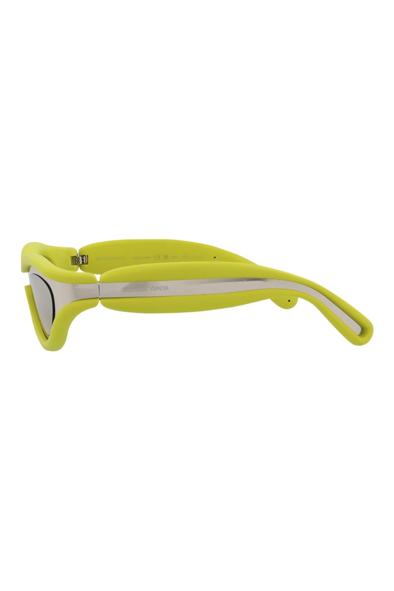 56mm Oval Sunglasses, Alternate, color, SILVER SILVER SILVER