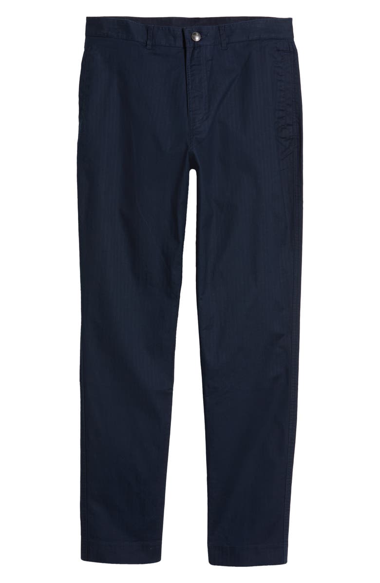 Good Man Brand Herringbone Cotton Twill Pants, Alternate, color, Sky Captain