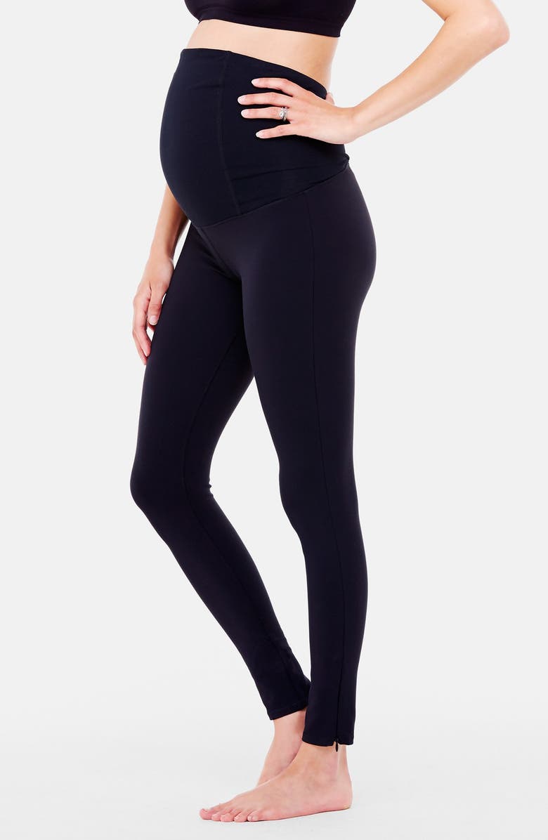 Ingrid & Isabel<sup>®</sup> Active Maternity Leggings with Crossover Panel<sup>®</sup>, Alternate, color,