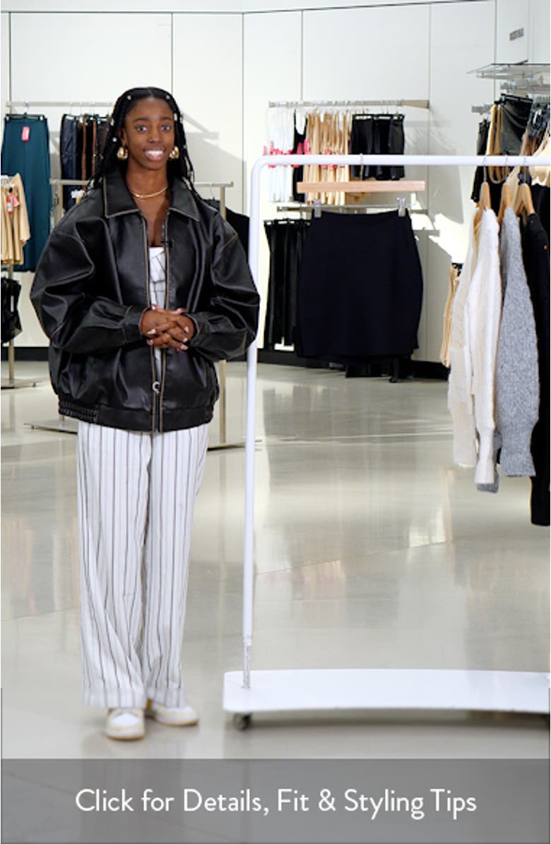 Neoprene Micromini Skirt with Shorts, sales video thumbnail