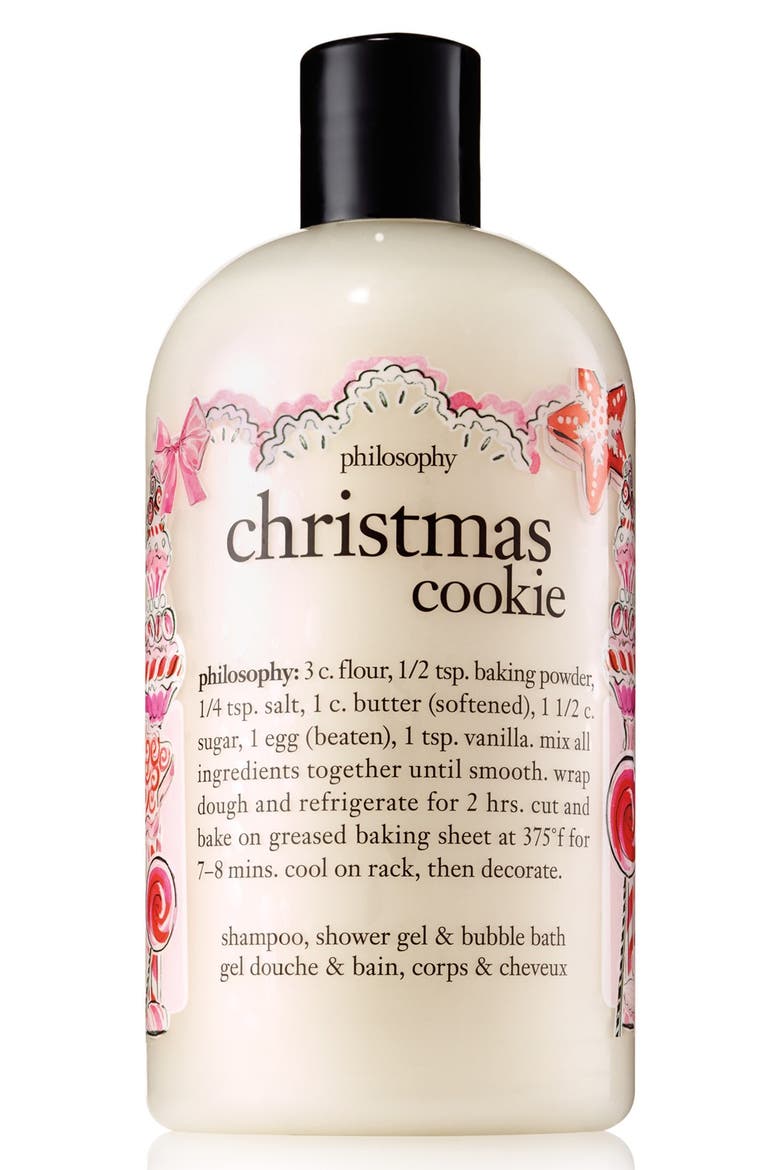 'christmas cookie' shampoo, shower gel & bubble bath (Limited Edition), Main, color, NO COLOR