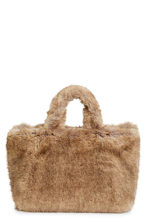 Livi Faux Fur Tote