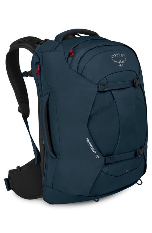 Osprey Farpoint 40-liter Travel Carry-on Backpack In Muted Space Blue
