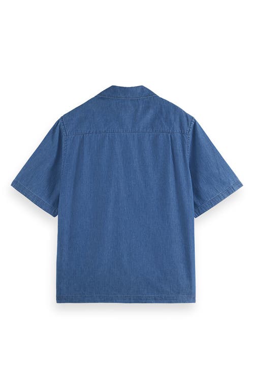 Scotch & Soda Relaxed Fit Cotton Camp Shirt