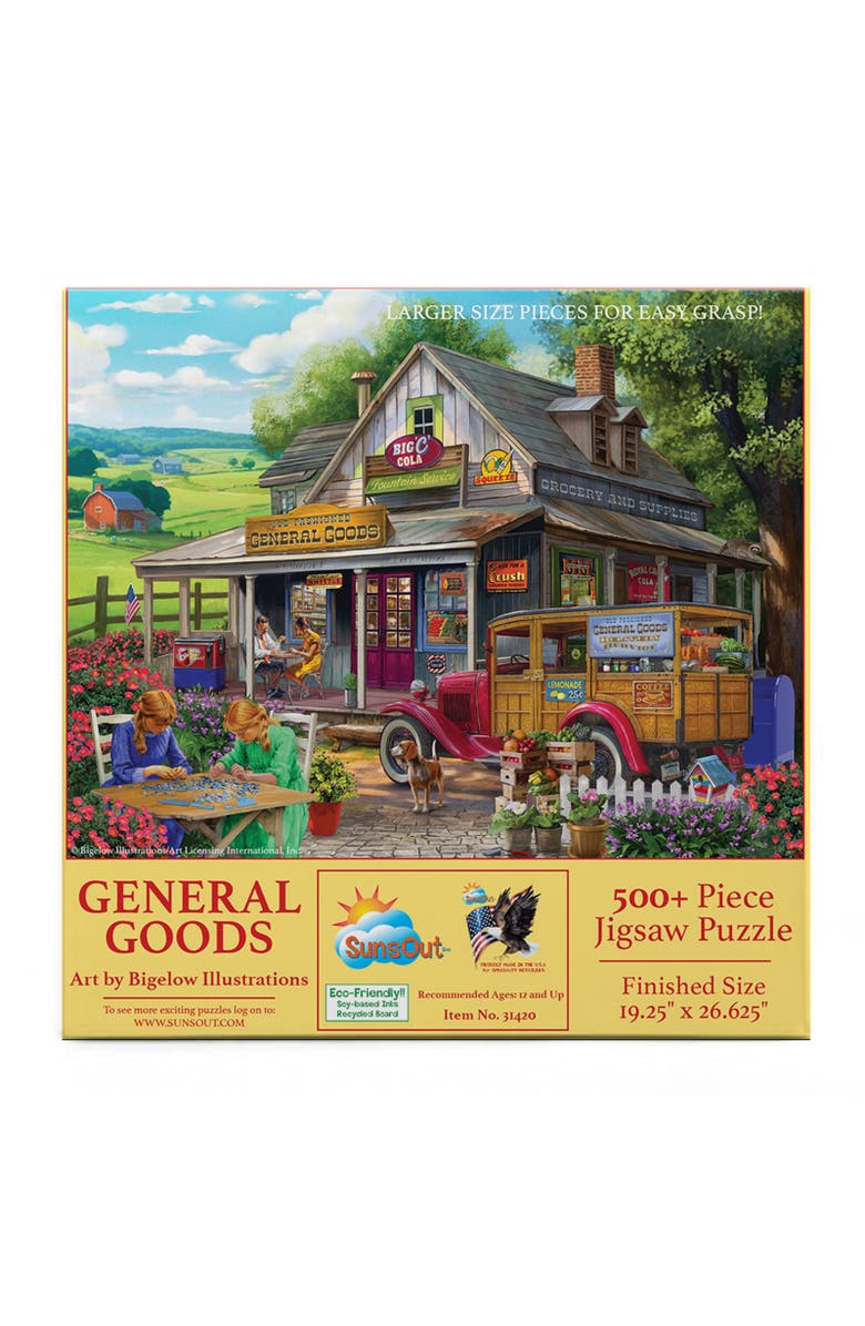 Sunsout General Goods 500 piece Jigsaw Puzzle for Adults Large Pieces, Alternate, color, Multicolor