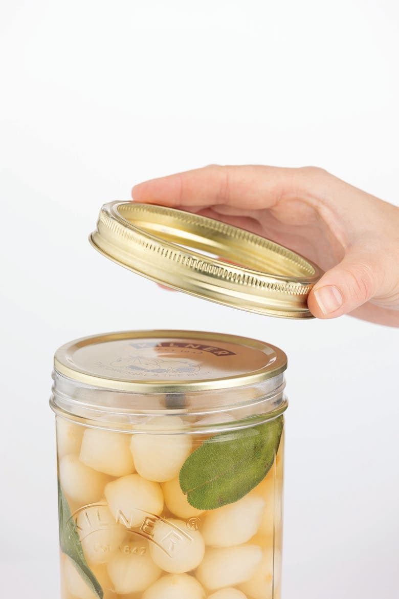 Pickle Jar with Lifter, 34 ounce, Alternate, color, Clear