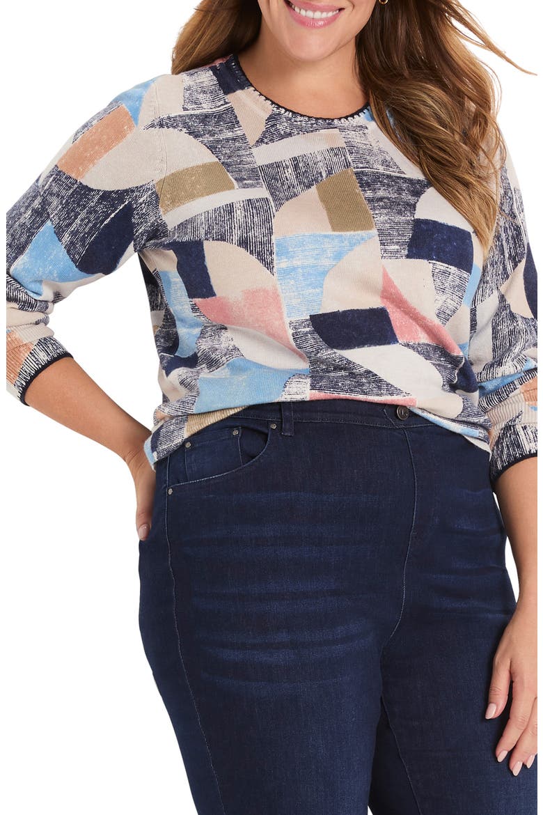 Set Sail Sweater, Alternate, color, BLUE MULTI