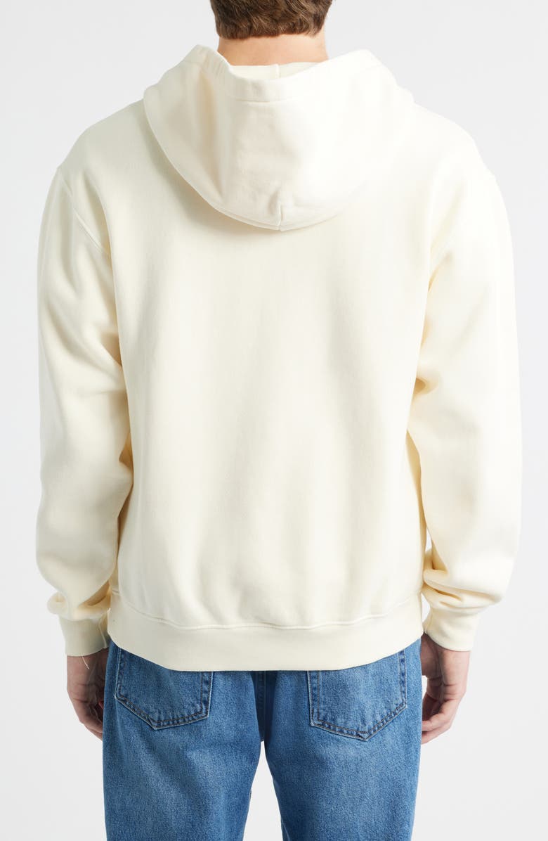 ONE OF THESE DAYS Morning's First Remark Cotton Graphic Hoodie, Alternate, color, Bone