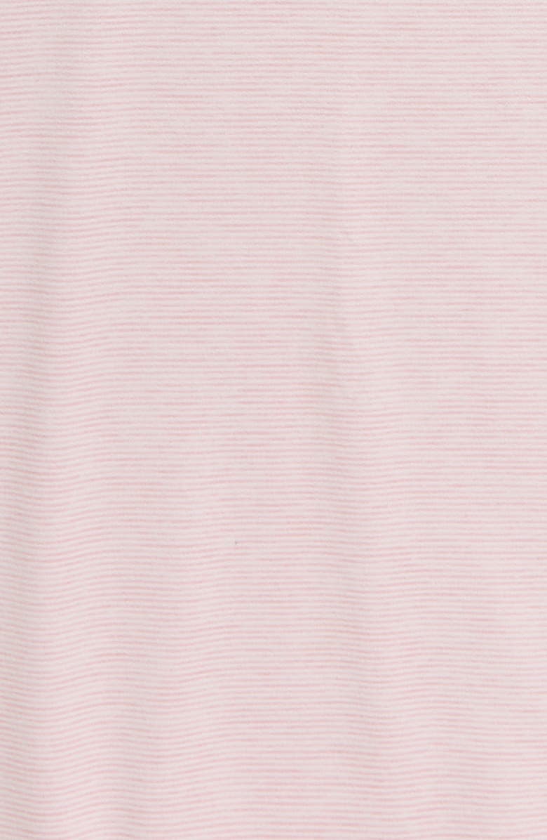 Johnston & Murphy Kids' Micro Stripe Polo, Alternate, color, Pink