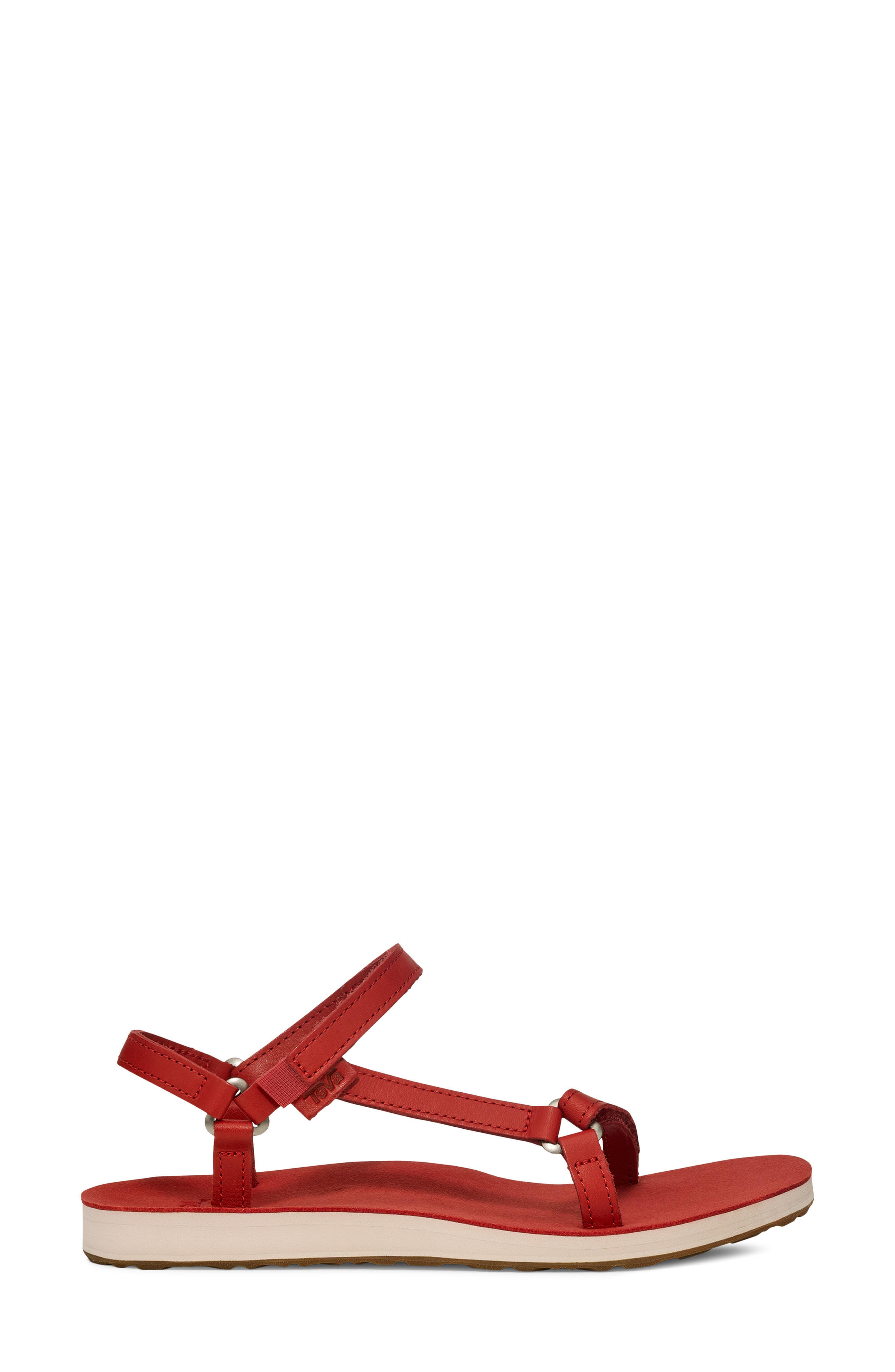 Teva Original Universal Slim Leather Sandal, Alternate, color, Bossa Nova