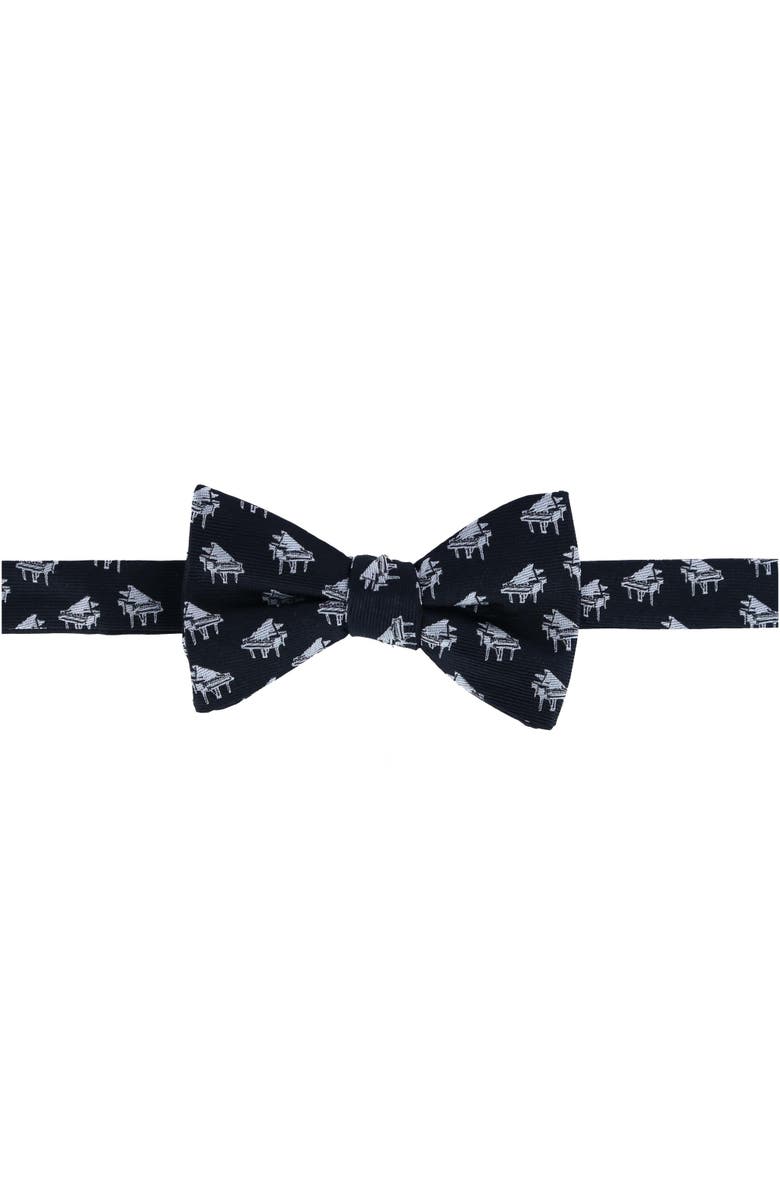 Trafalgar The Chopin Classical Piano Silk Bow Tie, Main, color, 