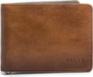Velez Minimalist Leather Bifold Wallet with RFID Blocking