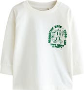 NEXT Kids' Taco Party Long Sleeve Cotton Graphic T-Shirt
