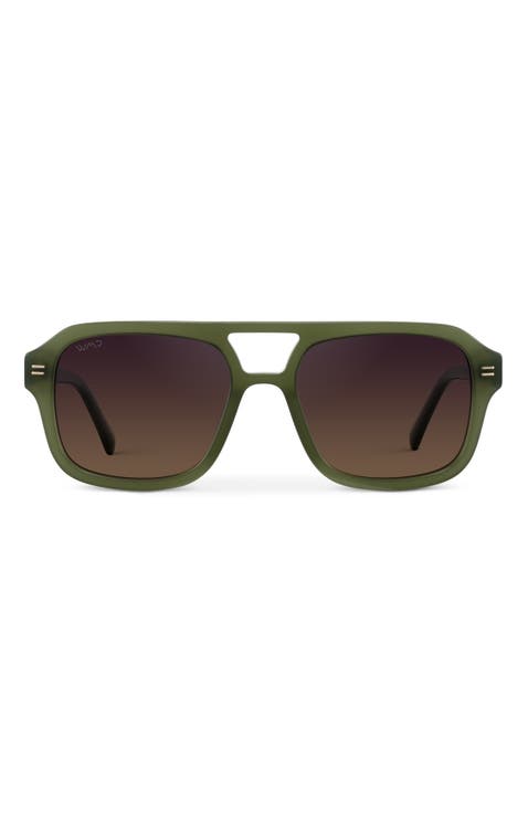Sydney - 54mm Aviator Polarized Sunglasses